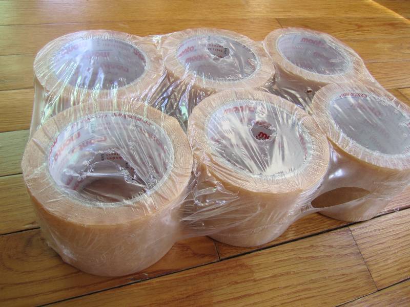Lot of 6 rolls heavy duty packing t...