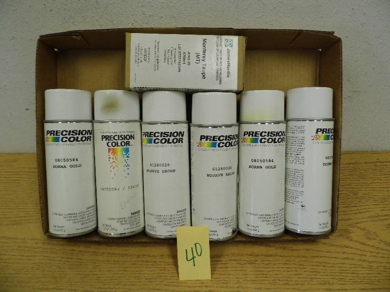 Assorted Spray Paint