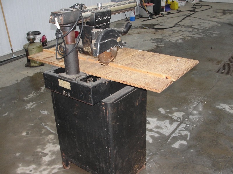 lot 6 image: Sears and Roebuck Radial Arm Saw