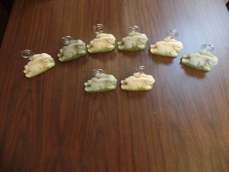 Easter Bunny Picture Holders
