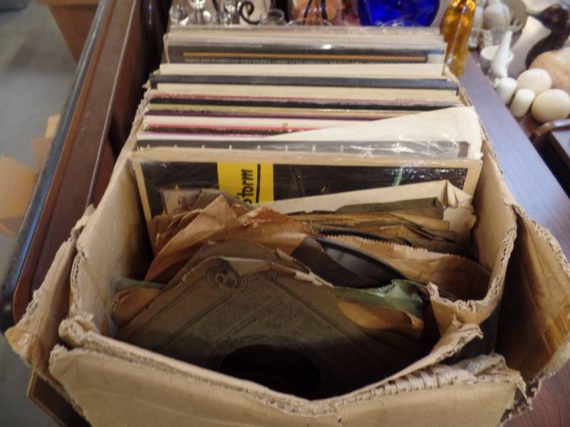 33 and 78 RPM records