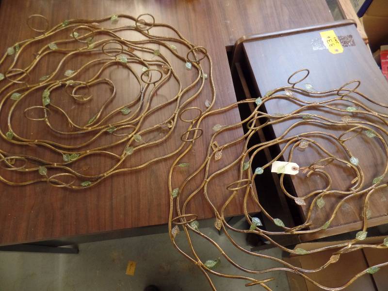 Metal Wall Candle Decorations
