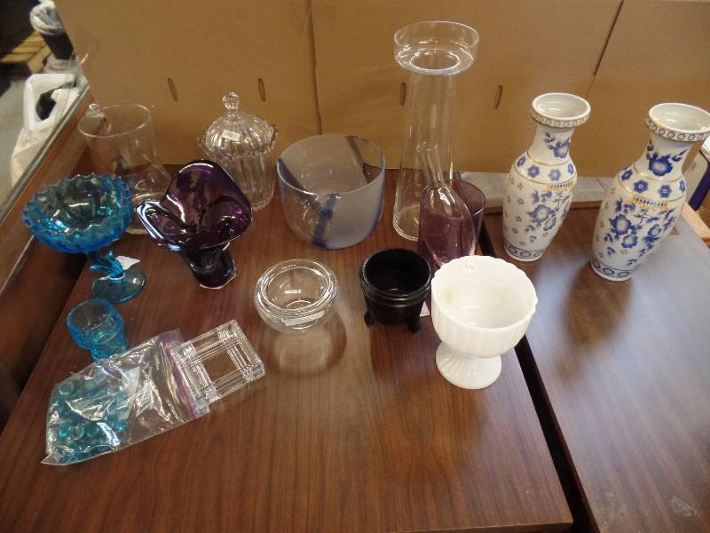 Glass and Ceramic Vases