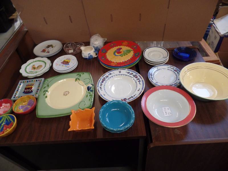 Serving Bowls and Plates