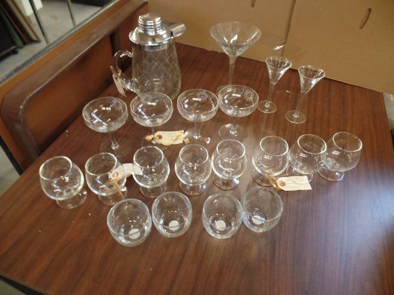 Decanter and Glasses