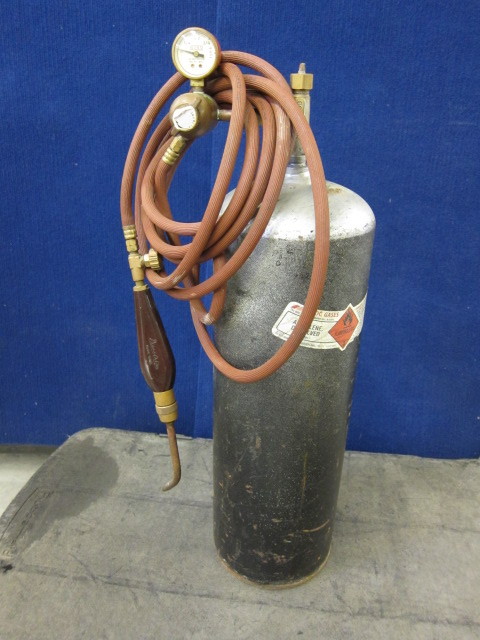 Acetylene torch and Tank