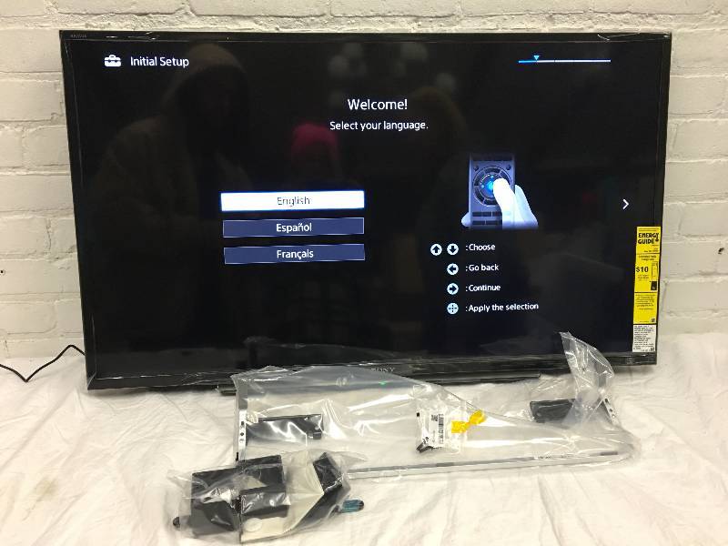 Sony 40 1080p LED Smart TV with Built-In Wi-Fi retail $640