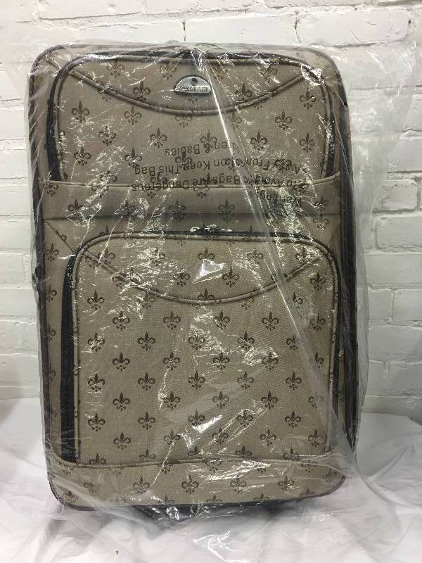 American Flyer Fleur de Lis Luggage