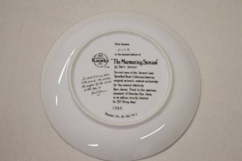 The Murmuring Stream Collectors Plate