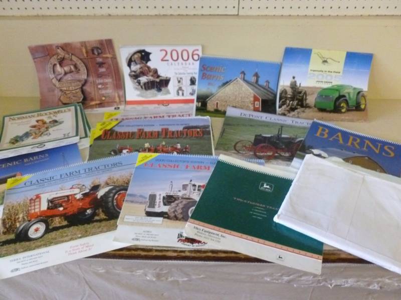 lot 84 image: Picture Calenders