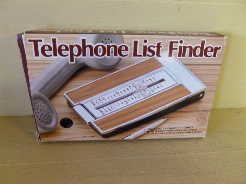 lot 86 image: Telephone List Finder