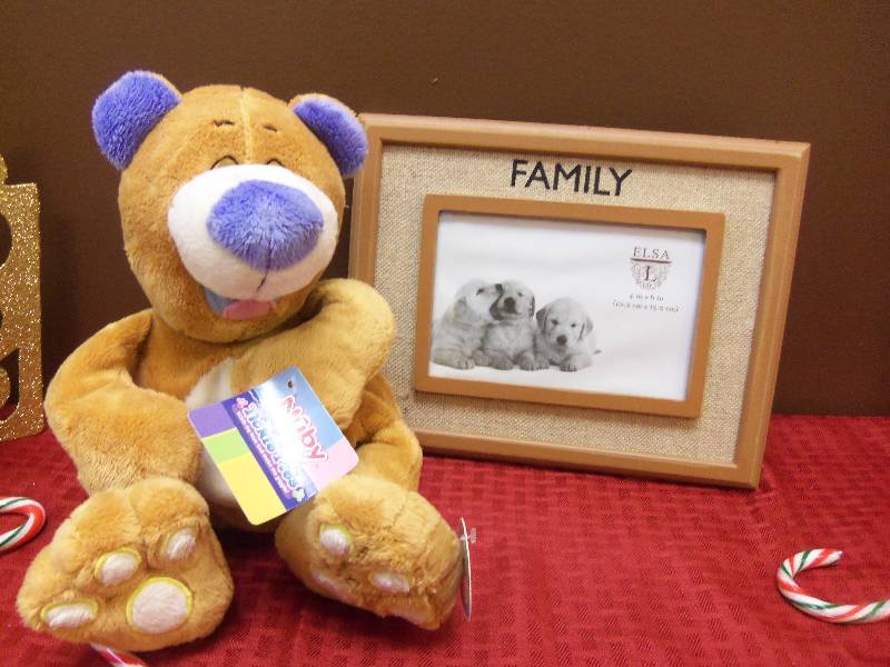 lot 107 image: Nuby Tickle Toes Bear and Frame