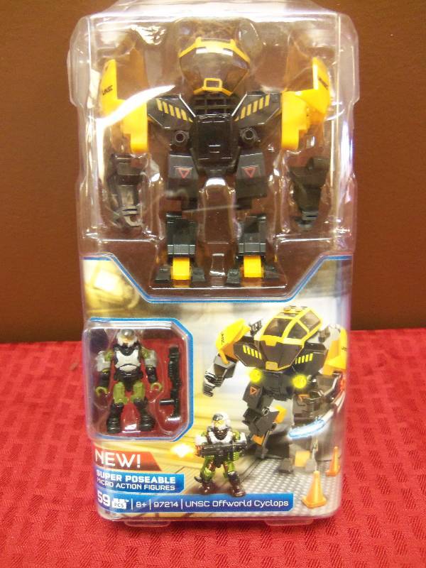 lot 137 image: Mega Blocks Halo Offworld Cyclops