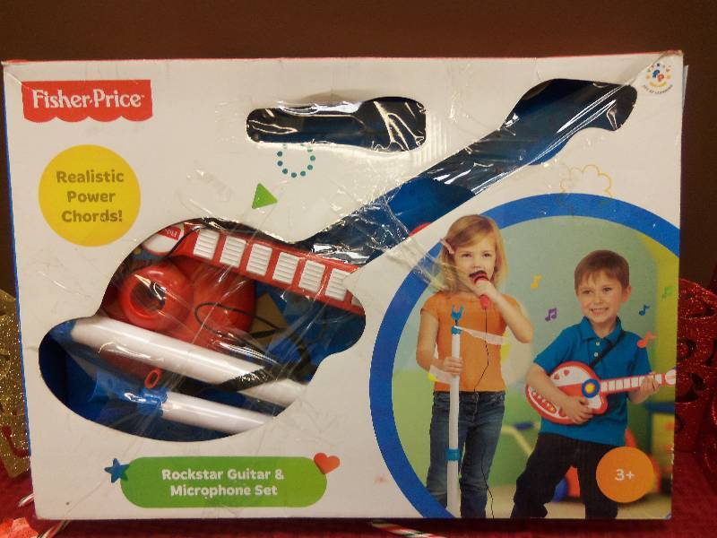 lot 148 image: Fisher-Price Rockstar Guitar and Microphone Set