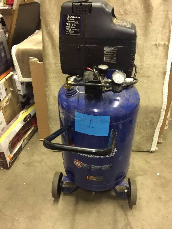 Campbell Hausfeld 20 Gal Compressor Tested works well