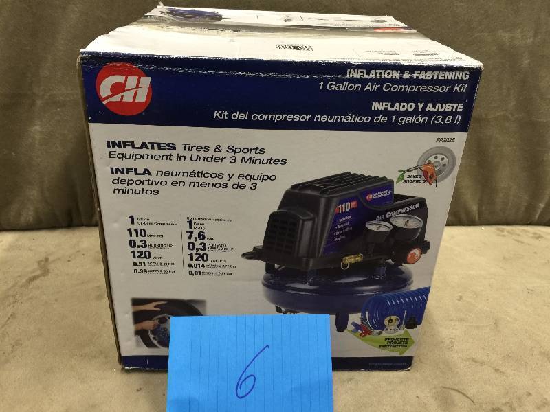 Campbell Hausfeld 1 Gal Compressor Tested works well