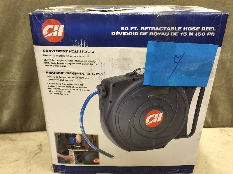 Campbell Hausfeld 50 FT Retractable Hose Reel