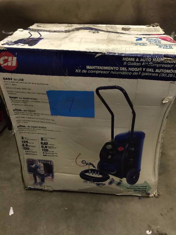 Campbell Hausfeld 8 Gal Compressor Tested works well