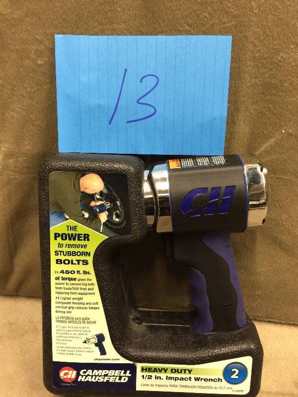 Heavy Duty 12 in impact Wrench