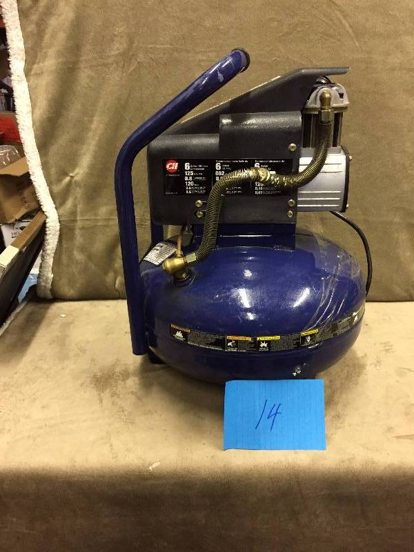 Campbell Hausfeld 6 Gal Compressor Tested works well