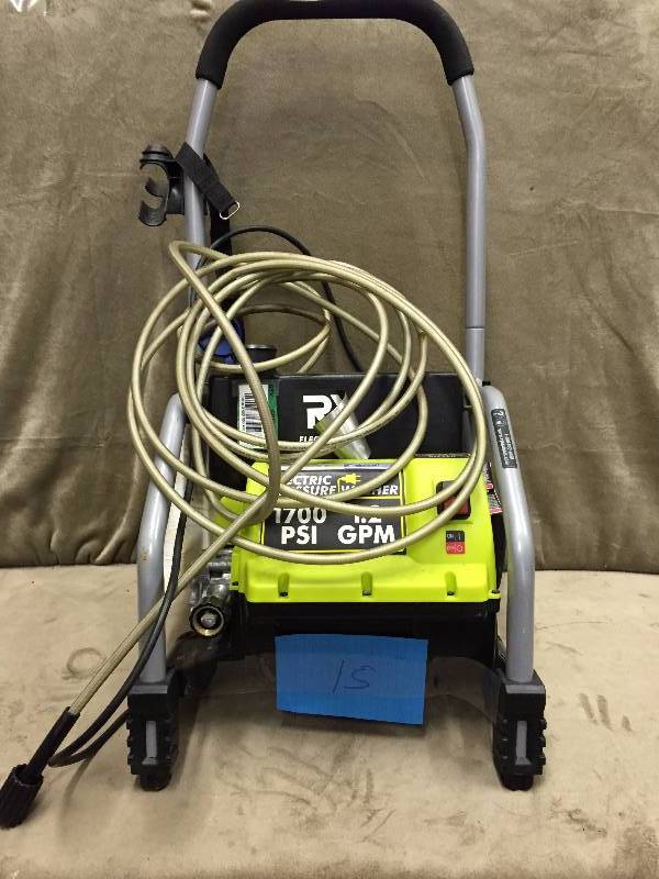 Ryobi 1700 PSI Preassure Washer used tested works