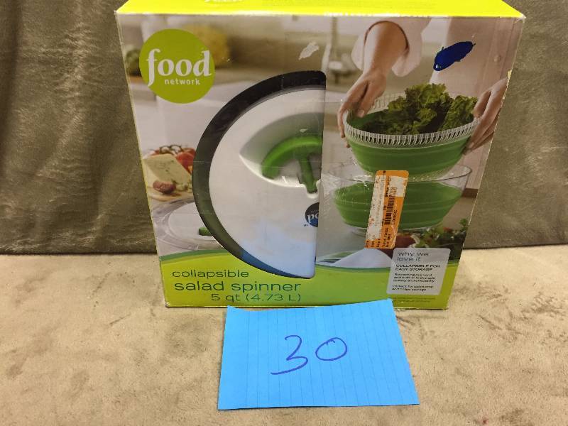 Collapsible Salad Spinner New