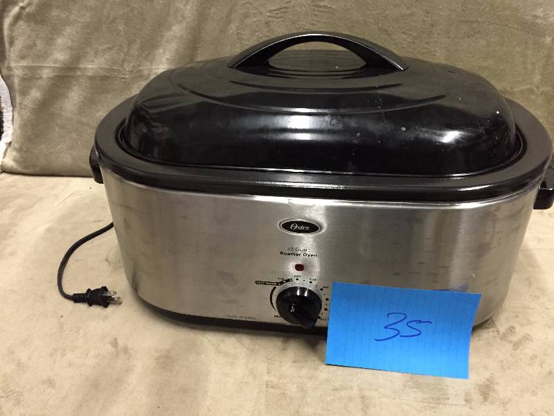 Oster Turkey Roaster used tested works
