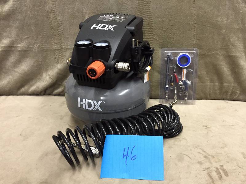 HDX 2 Gal Air Compressor tetest wors