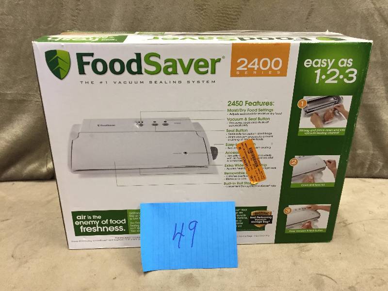 Food Saver 2450 works