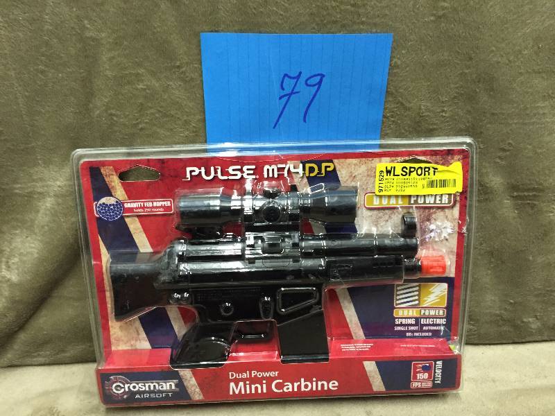 Dual Mini Carbine Pulse m74 air soft gun