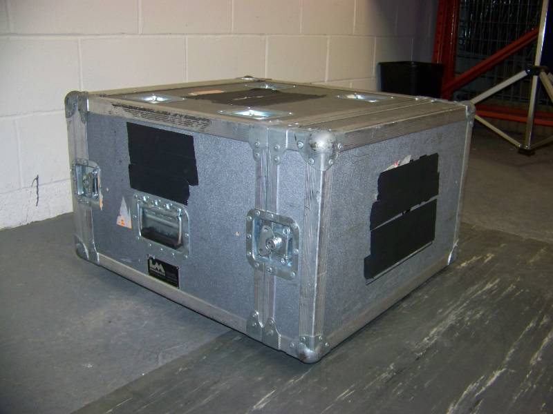 lot 48 image: LM Engineering, Hard Sided, ATA Rated, Shipping  Travel Case for Rack Mountable Gear