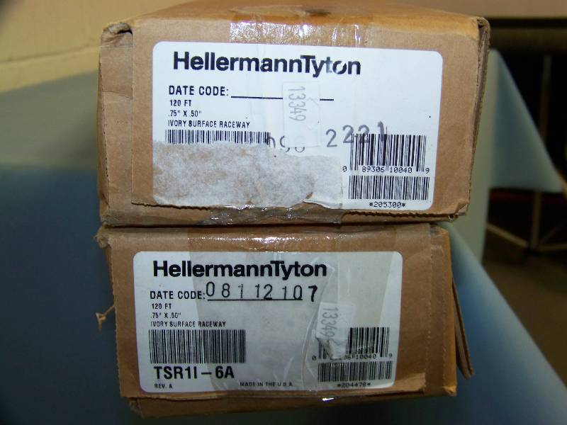 lot 64 image: (2 boxes) HellermannTyton, 34, Low Voltage, Cable Raceway
