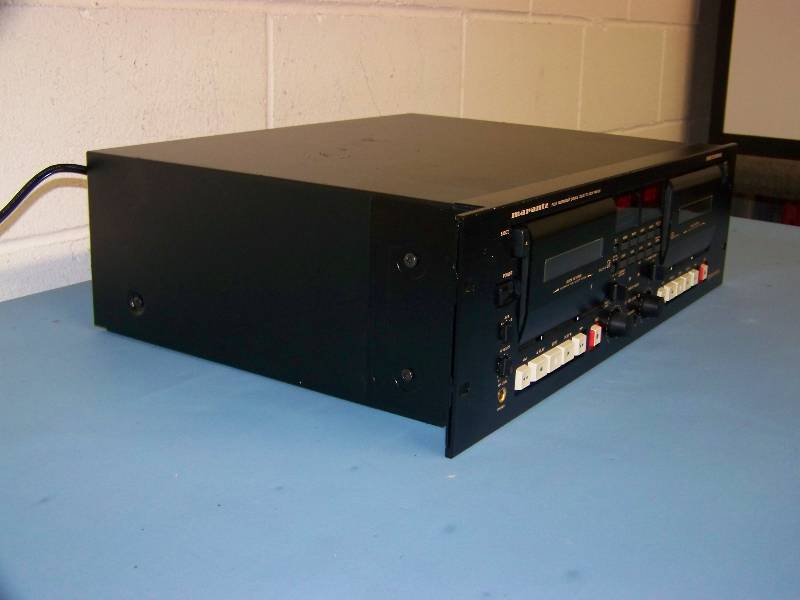 lot 54 image: Marantz, Professional, Fully Independent, Double Cassette Deck  Player  Recorder