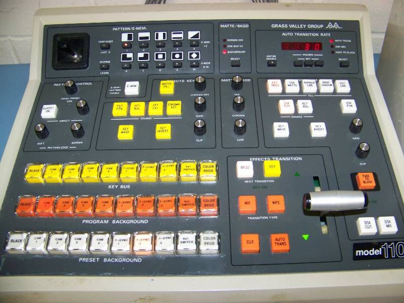 lot 41 image: Grass Valley Group, Video Switcher Control Panel, Cables and Manuals