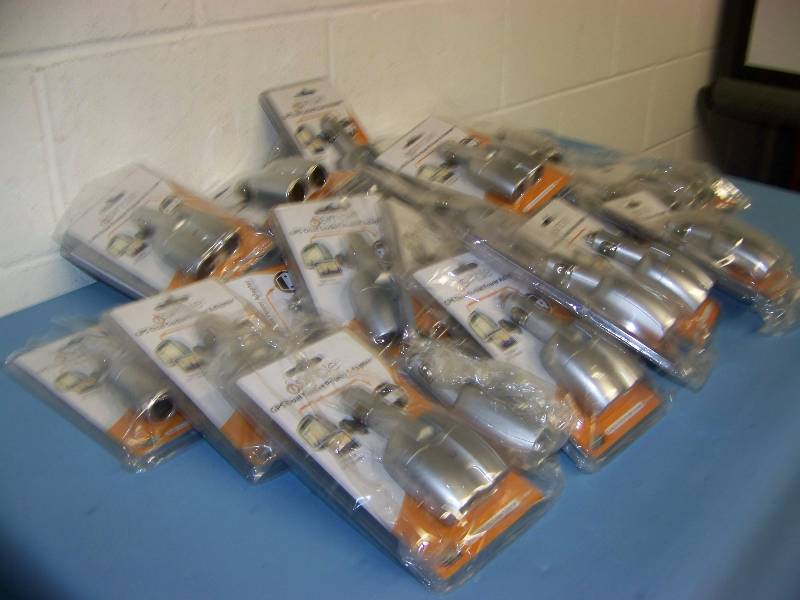 lot 111 image: (25) Simple, GPS Dual Socket Power Adapters - BRAND NEW in sealed packaging
