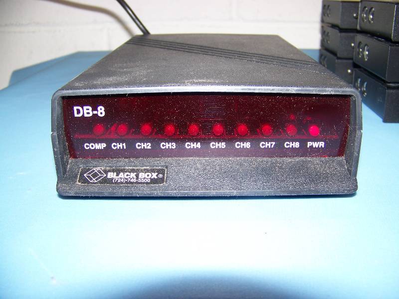lot 95 image: Miscellaneous lot of Black Box, Cat5  PS2 Micro Keyboard and Mouse Extenders and Ethernet Extenders