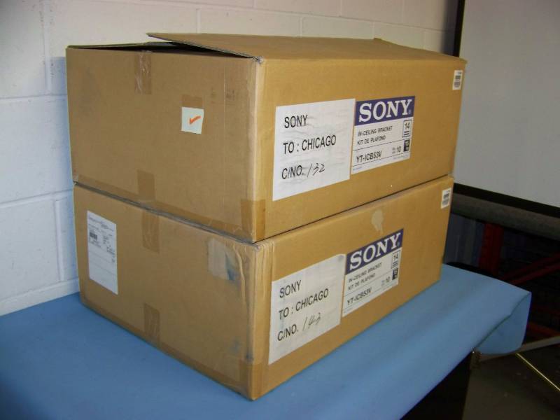 lot 79 image: (20) Sony, In-Ceiling, Flush Mount, Camera Mounting Brackets