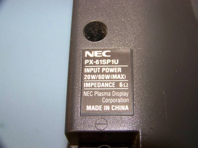 lot 70 image: NEC, External, TV  Monitor  Display Speakers