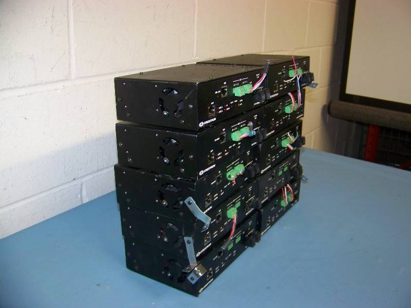lot 118 image: (10) Crestron, Room Media Controller and Quick Media Receivers