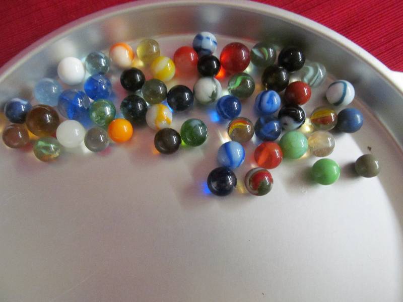 vintage marbles