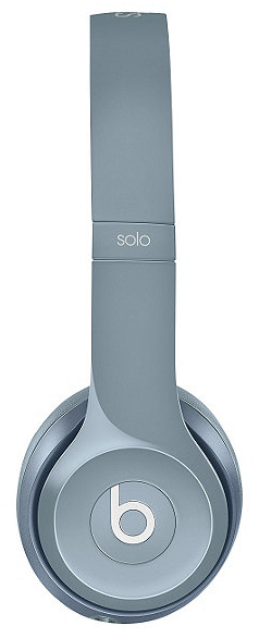 Beats by Dr. Dre Solo 2 On-Ear Headphones - Glossy GreyBlue