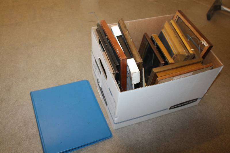 Box Lot Assorted Frames