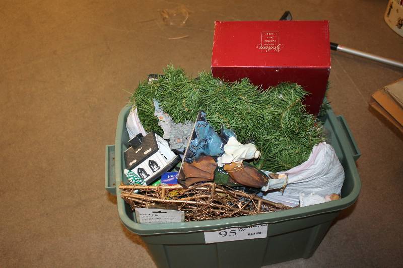 Assorted Christmas Lights and Other Holiday Items