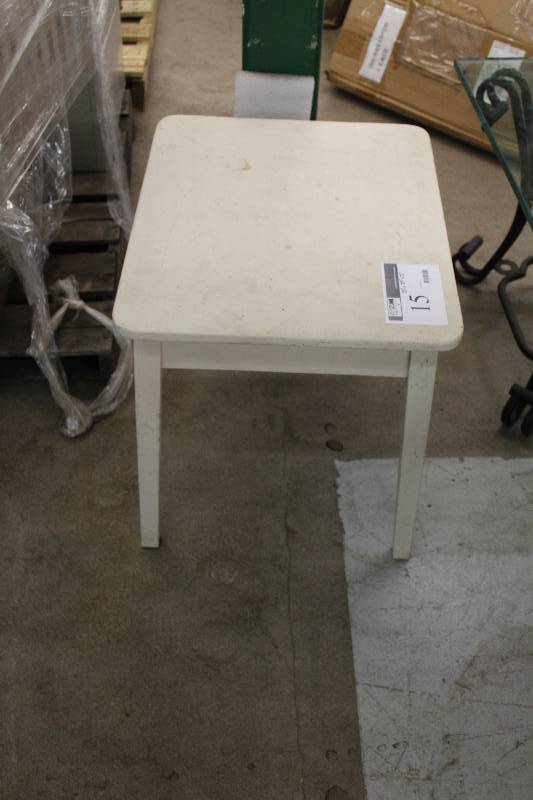 White Wooden Table