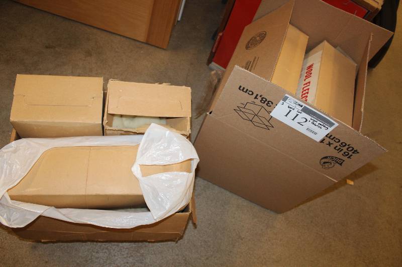 Box Lot (3) Includes Wool Fleece, Fabric and More