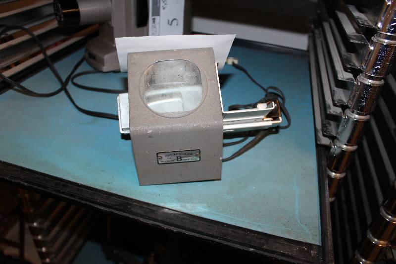Vintage 1950s Brumberger Slide Viewer