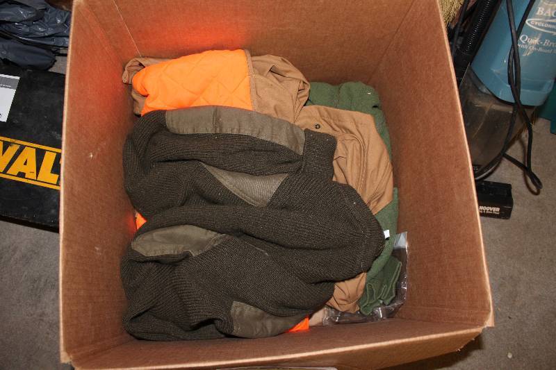 Box Lot of Assorted Clothes