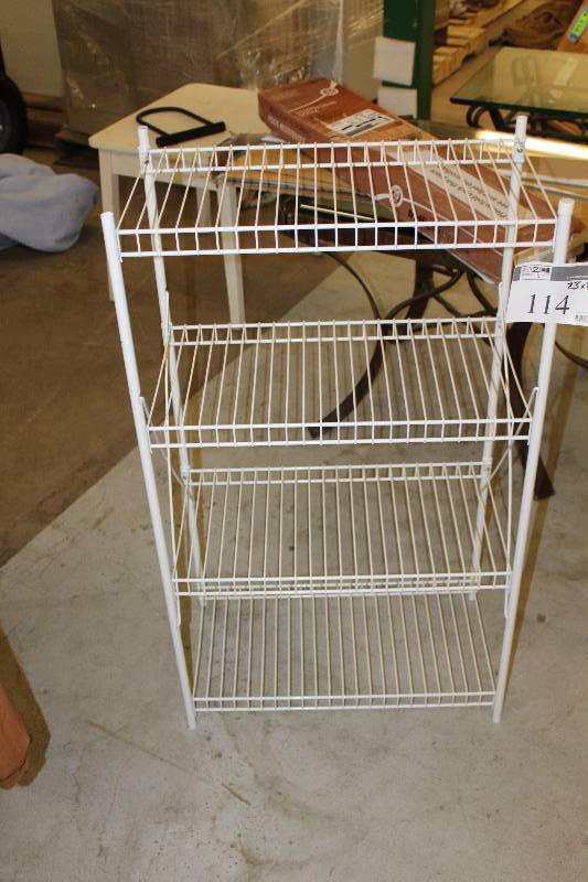 White Wire Shelving