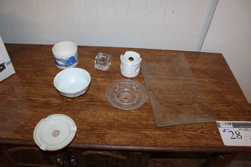 Assorted Glass Items