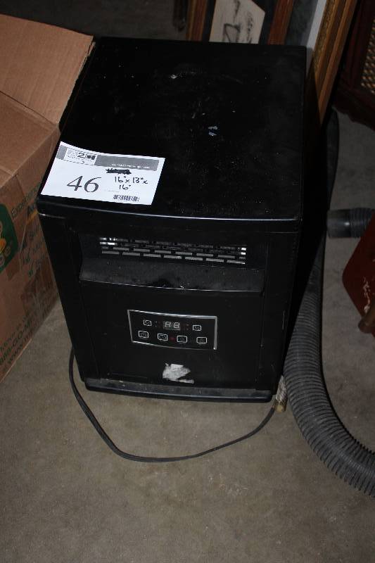 Black Intertek Electric Infrared Floor Heater